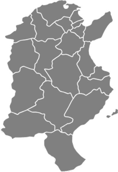 tunisia map